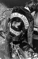 Little Mike on his Harley, 1966