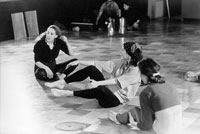 Jane Lapiner and Judy Goldhaft at the Straight Theater