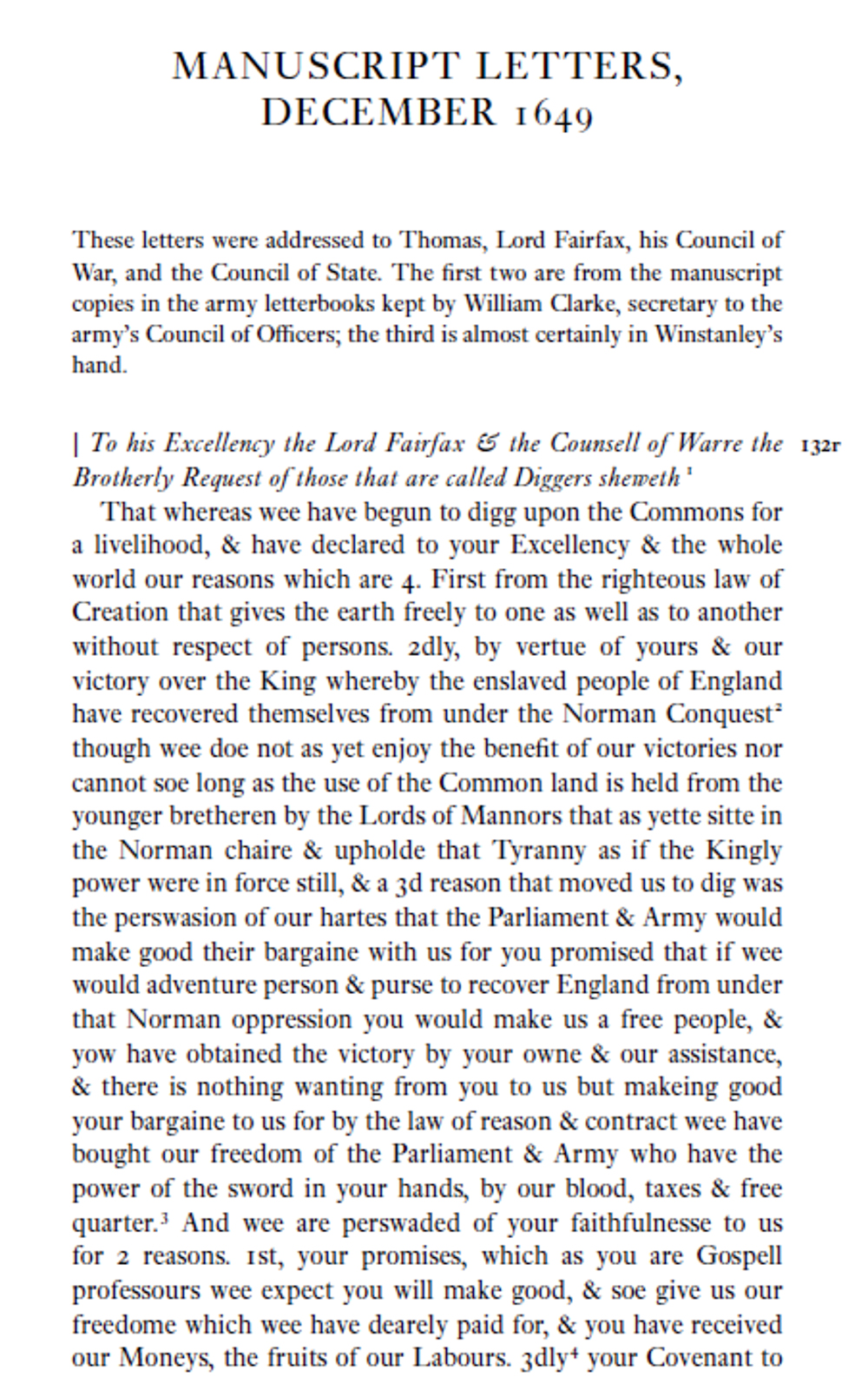 The English Digger Writings