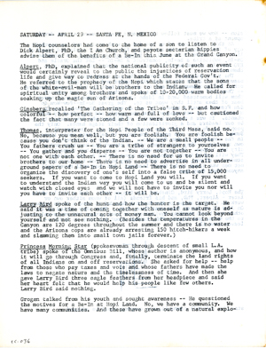 A Digger street sheet