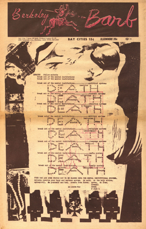Cover of Mutants Commune issue of Berkeley Barb