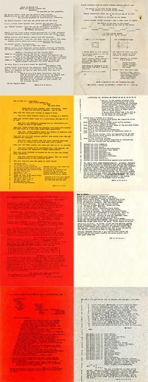 A Digger street sheet