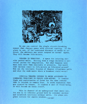 A Digger street sheet