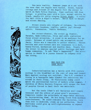 A Digger street sheet