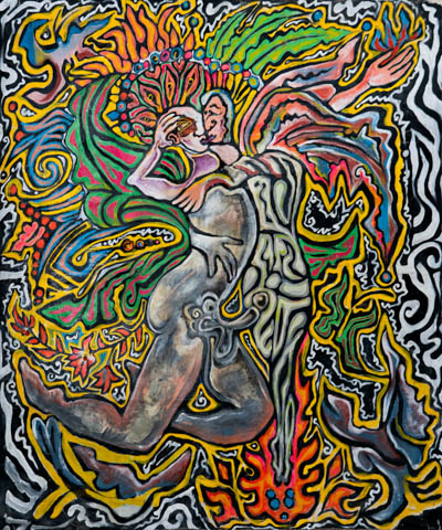 One of JET's paintings