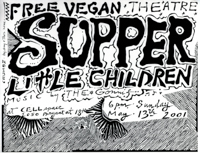 Photo from the No Penny Opera Free Vegan Kitchen